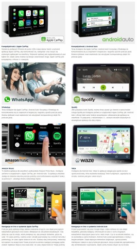 Автомагнитола Alpine ILX-F905D iPhone CarPlay Android Auto Wi-Fi