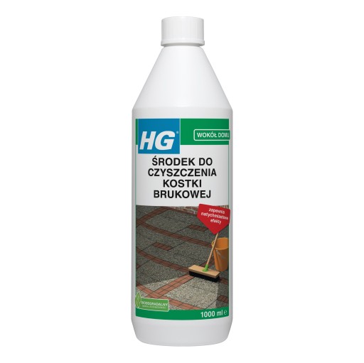 HG Профессиональная чистящая жидкость для ухода за брусчаткой, 1л
