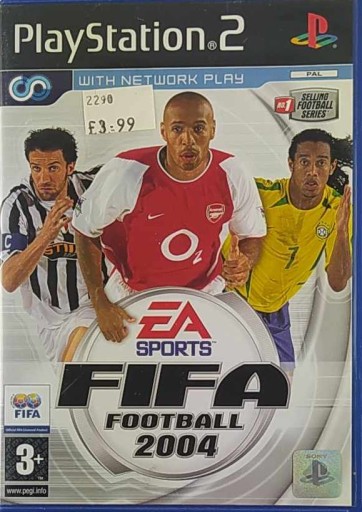 Фифа Футбол 2004 PlayStation 2