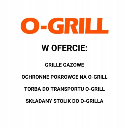 O-Grill Gazowy Turystyczny Przenosny Grill 3.2kW