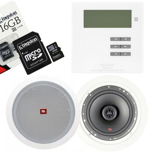 РАДИО DEXON С BLUETOOTH USB ДЛЯ ВАННОЙ КОМНАТЫ JBL КУХНИ