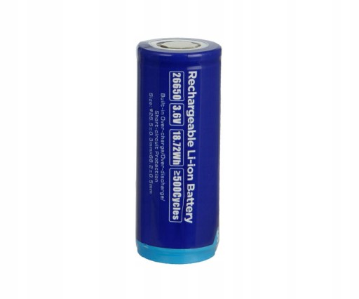 XTAR 26650 520PCM 5200 мАч литий-ионный защищенный аккумулятор 3,7 В 7 А