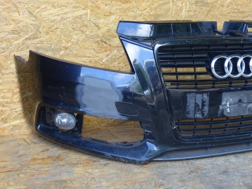AUDI A3 8P LIFT 08-12 ПЕРЕДНИЙ БАМПЕР S-LINE