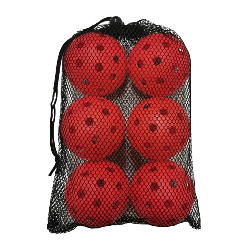 6 шариков Pickleball, мячи Pickleball с 40 отверстиями для открытых площадок,