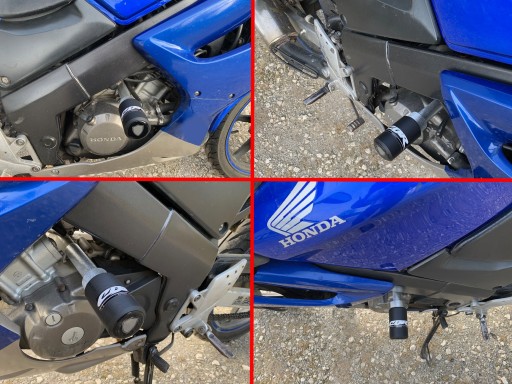 HONDA CBR125 CBR 125 2004-2016 АВАРИЙНЫЕ НАКЛАДКИ ТВЕРДЫЕ