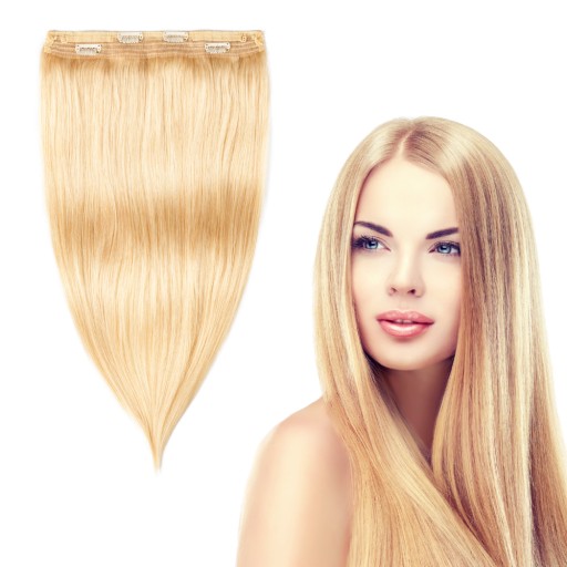 WŁOSY NA ŻYŁCE FLIP IN 100% NATURALNE 53CM #24