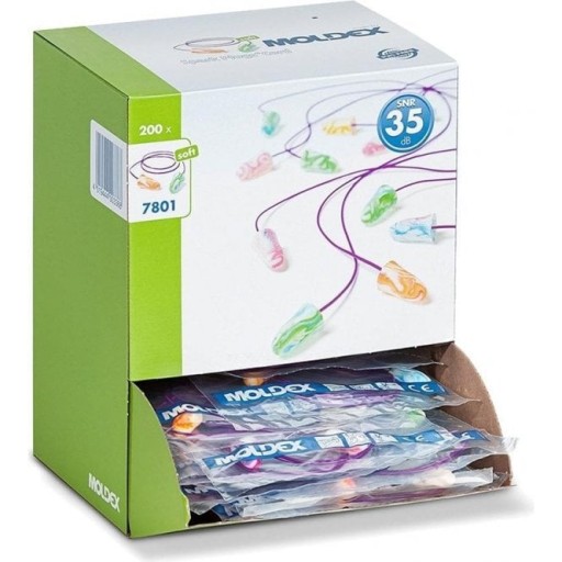 Беруши Moldex 7801 со шнуром 200 пар.