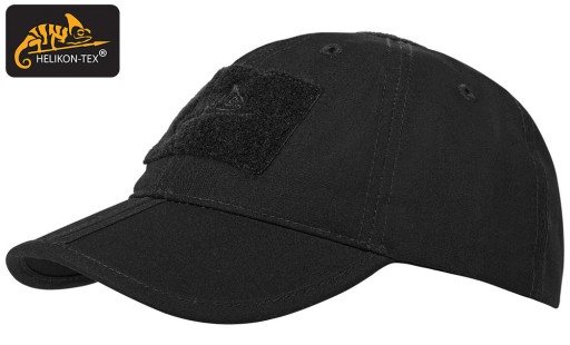 Helikon Folding Регулируемая складная бейсболка черная