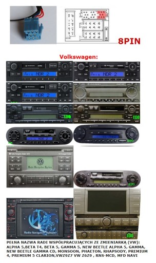 ЧЕЙНДЖЕР BT USB МОДУЛЬ VW AUDI SKODA SEAT Ms303 402 SatCompas Odeon+КЛЮЧИ