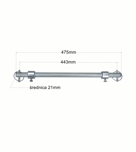 Kompletny zestaw podnośnika do Kubota 500mm/13mm