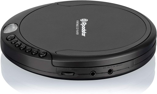 ПОРТАТИВНЫЙ CD-ПЛЕЕР DISCMAN ROADSTAR PCD-435NCD/BK + НАУШНИКИ
