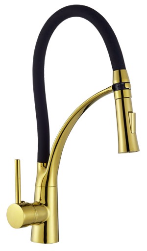 PELICAN GOLD FLEXIBLE GOLD КУХОННЫЙ смеситель