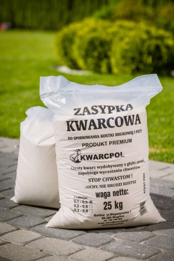 Zasypka do kostki fuga Piasek Kwarcowy PREMIUM