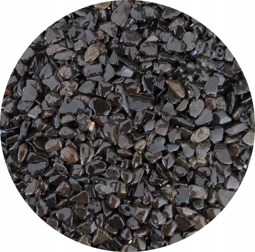 Kamienny dywan kruszywo marmurowe BLACK COFFE 25kg