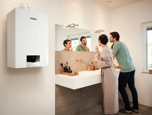 Kocioł Vaillant ecoTEC plus VC 20CS/1-5+Pompa ciepła 260l Tesy z wężownicą