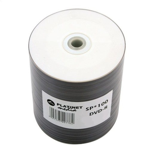PLATINET CD-R 700 МБ 52X БЕЛЫЕ FF INK. ДЛЯ ПЕЧАТИ PRO SP*100 [41011]