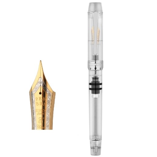 Penbbs 355 Демонстрационная перьевая ручка с акриловым поршнем из смолы