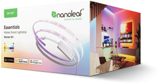 Nanoleaf Light Strips Starter taśma LED 2m 2000Lm 23W Matter HomeKit iOS