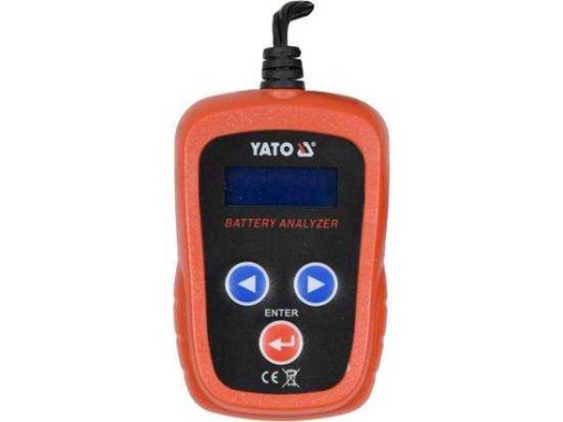 ЭЛЕКТРОННЫЙ ТЕСТЕР АККУМУЛЯТОРОВ YATO