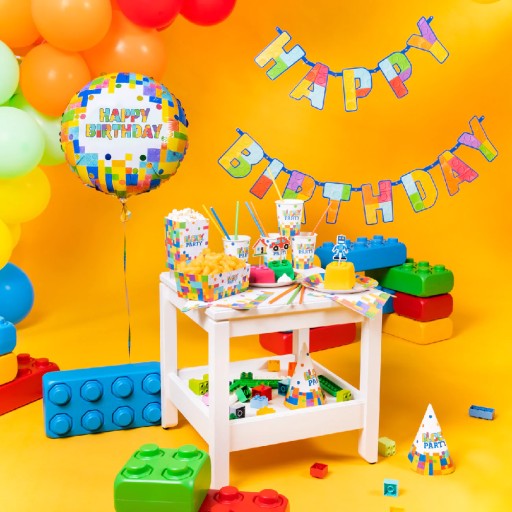 Pudełka na popcorn Klocki Block Lego 6sztuk