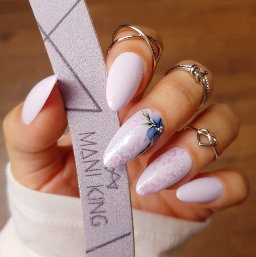 Pilniczki do Paznokcib100/180 Banan Zestaw ManiKing 10 sztuk Pedicure