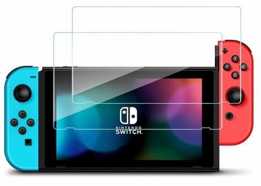 ЗАКАЛЕННОЕ ЗАЩИТНОЕ СТЕКЛО NINTENDO SWITCH OLED 2 шт.