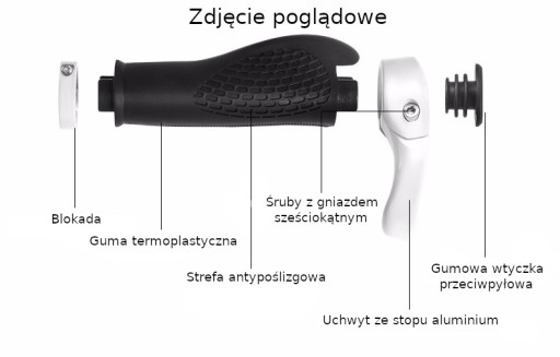 ROCKBROS BT1007B ручки руля, велосипедные ручки