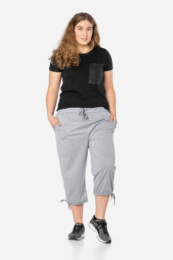 Большие короткие женские шорты Fisherman 86022-9 6XL