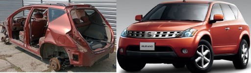 МОТОР ЛЮКА КРЫШИ NISSAN MURANO I Z50 02-06