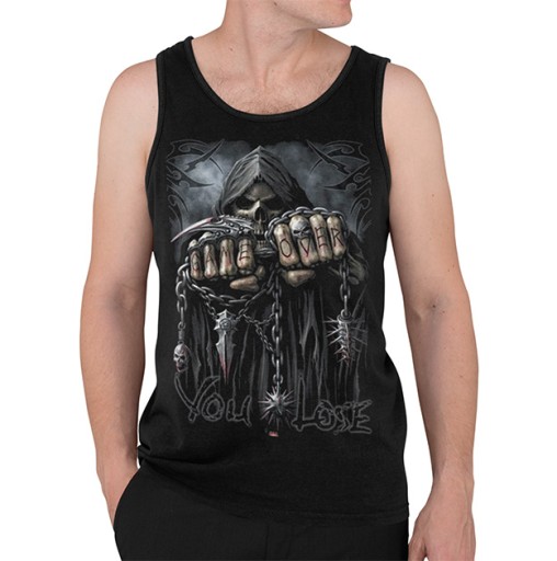 TANK TOP HORROR/ROCK GAME OVER
