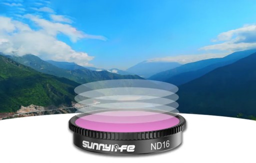 Набор из 3 фильтров в футляре CPL+ND8+ND16 Sunnylife для Insta360 GO 3/GO 2