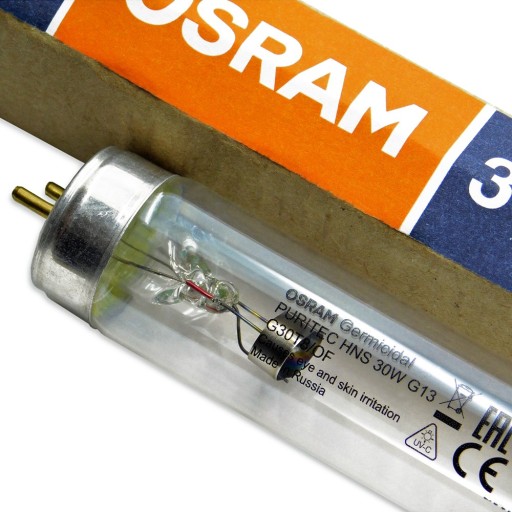 OSRAM PURITEC HNS 30W UV-C T8 СТЕРИЛИЗАЦИЯ НИТИ