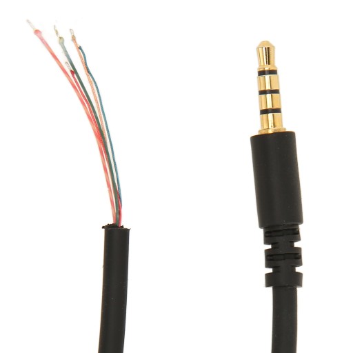 Kabel do naprawy zestawu słuchawkowego Zamienny przewód dźwiękowy do słuchawek do gier o długości 4,9 stopy ofc