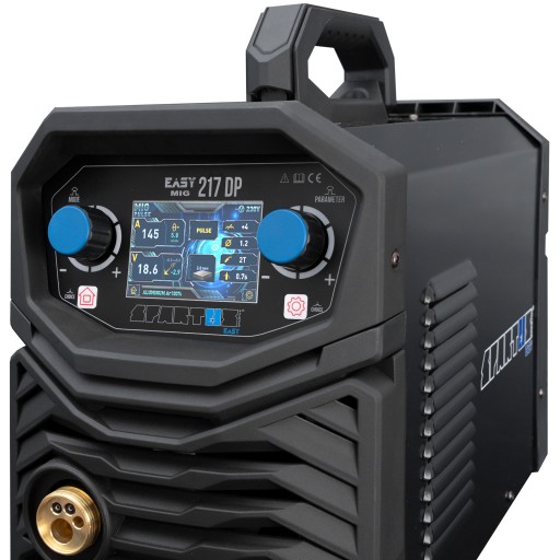 Spawarka z podwójnym pulsem do aluminium Spartus EasyMIG 217 DUAL PULSE +