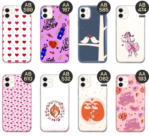 ETUI DO IPHONE 11 WZORY LOVE MIŁOŚĆ ZAKOCHANIE OBUDOWA POKROWIEC CASE