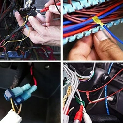 Электрические разъемы T-Tap Wire, 170 шт., быстрые