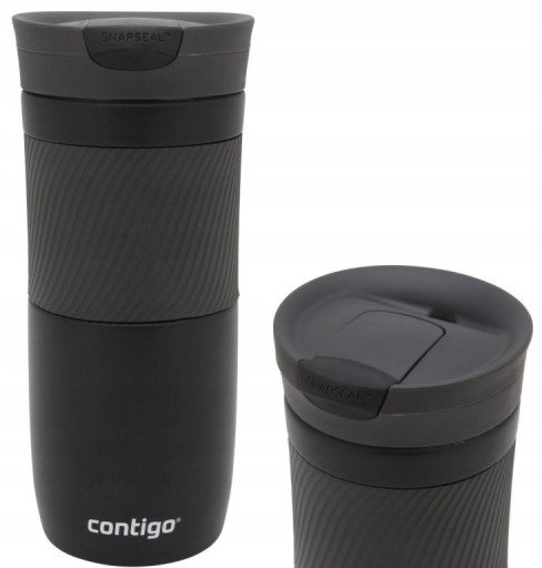CONTIGO 2095663 BYRON Термокружка для кофе и чая 470мл черный ОРИГИНАЛ