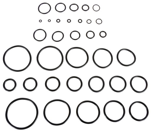 Комплект маслостойких уплотнительных колец 419 шт.