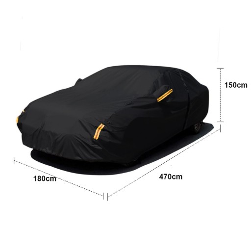 ПРОЧНЫЙ БОЛЬШОЙ Водонепроницаемый АВТОБРЕЗЕНТ PEVA L 470x180x150 см
