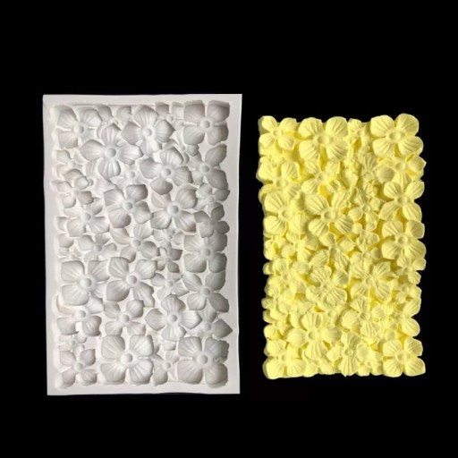 Силиконовая форма Цветок Гортензия Цветы 3D
