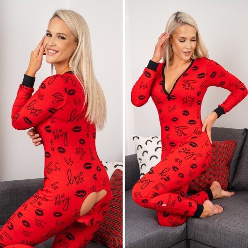 PIŻAMA ONESIE KOMBINEZON DO SPANIA Z KLAPKĄ ORYGINALNY OD SLEEPDO r.M