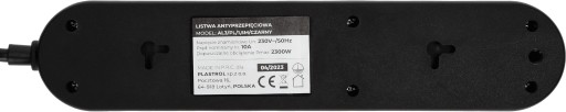 LISTWA PRZECIWPRZEPIĘCIOWA 34-GNIAZDA 3M