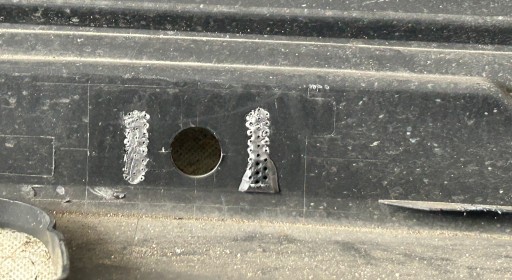 SPOILER ZDERZAKA TYŁ VW TIGUAN II LIFT 5NA807521D