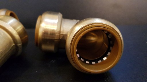 Tectite Classic Elbow 28 Медь Запрессовываемая 5 шт.