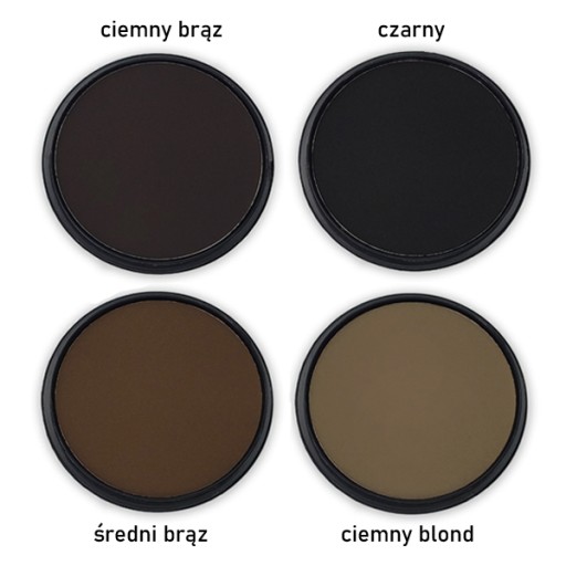 GLOVIS MakeUp 20 г для утолщения волос, бровей, бороды
