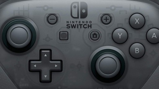 Черный контроллер NINTENDO Switch Pro