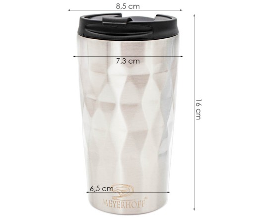 KUBEK TERMICZNY TERMOS SZCZELNE ZAMKNIĘCIE DZIUBEK 380 ML