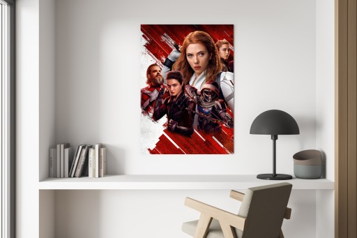 1x ПОСТЕР ЧЕРНАЯ ВДОВА 100x140 РАЗЛИЧНЫЕ ДИЗАЙНЫ