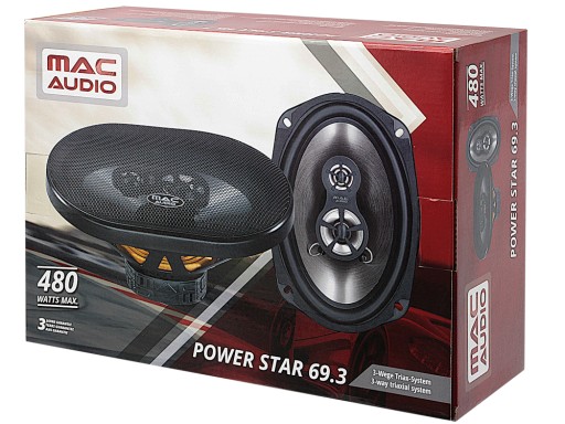 МОЩНЫЕ АВТОМОБИЛЬНЫЕ КОЛОНКИ MAC AUDIO 480 Вт 6X9