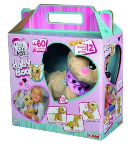 Maskotka piesek 30 cm Simba 3 lata +
